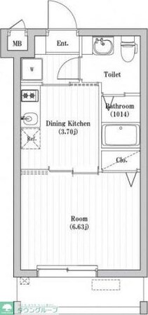 アーバンパーク六町の物件間取画像